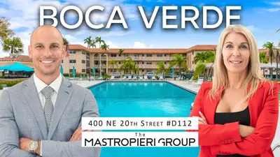 Boca Verde Property Tour With Larry Mastropieri | 400 NE 20th St Apt D112